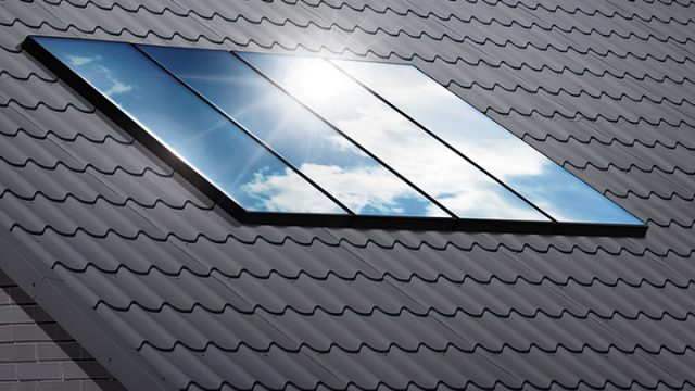 Viessmann Vitosol: esempio di pannello solare termico
